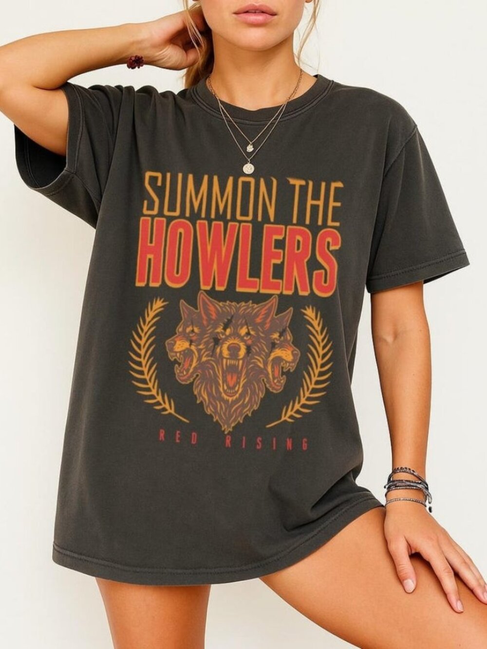 Summon the Howlers Bookish Sci-Fi Graphic Tee, Rebel Squad Shirt